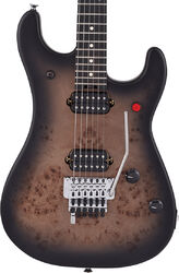 Guitare électrique forme str Evh                            5150 Series Deluxe Poplar Burl (MEX, EB) - Black burst