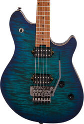 Guitare électrique métal Evh Wolfgang WG Standard QM - Chlorine burst