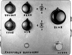 Pédale reverb / delay / echo Fairfield circuitry Meet Maud Analogue Delay