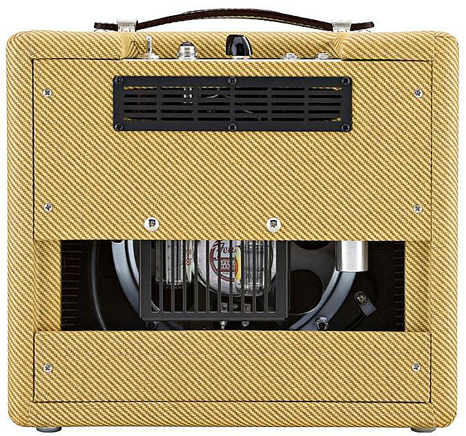 Fender 1957 Custom Champ 5w 1x8 Lacquered Tweed 2016 - Ampli Guitare Électrique Combo - Variation 1