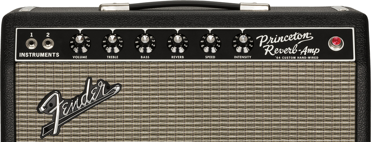 Fender '64 Custom Princeton Reverb Vintage Pro Tube 12w 1x10 - Ampli Guitare Électrique Combo - Variation 3