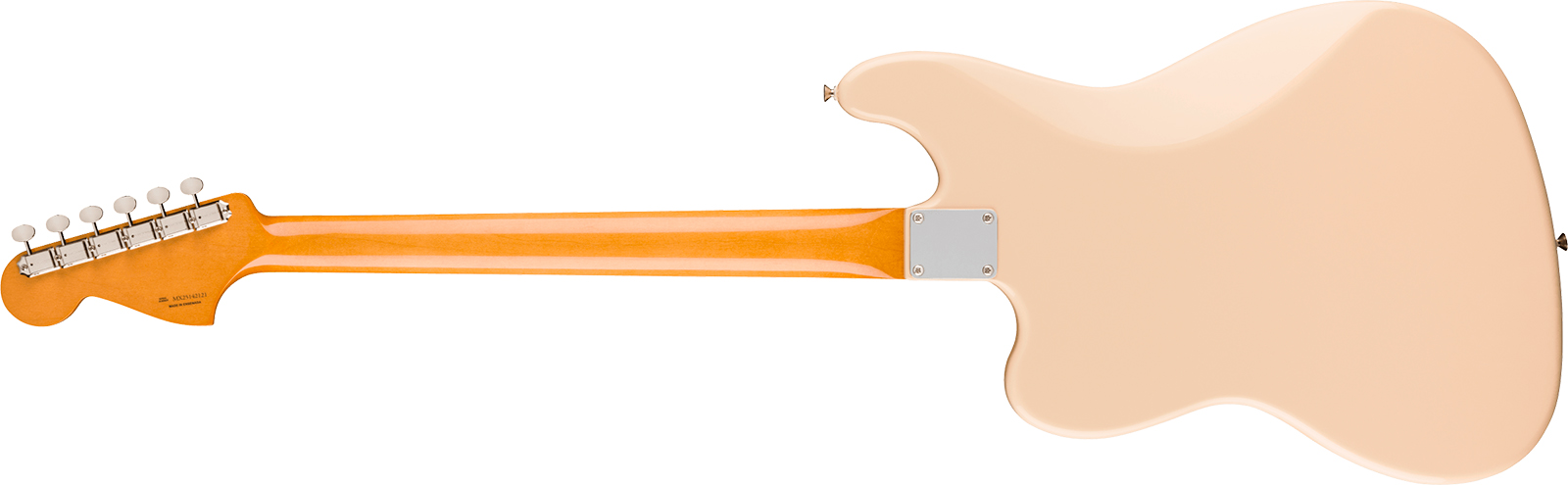 Fender Bass Vi Early 60s Vintera 3 Mex Shsc Rw - Olympic White - Basse Électrique Solid Body - Variation 1