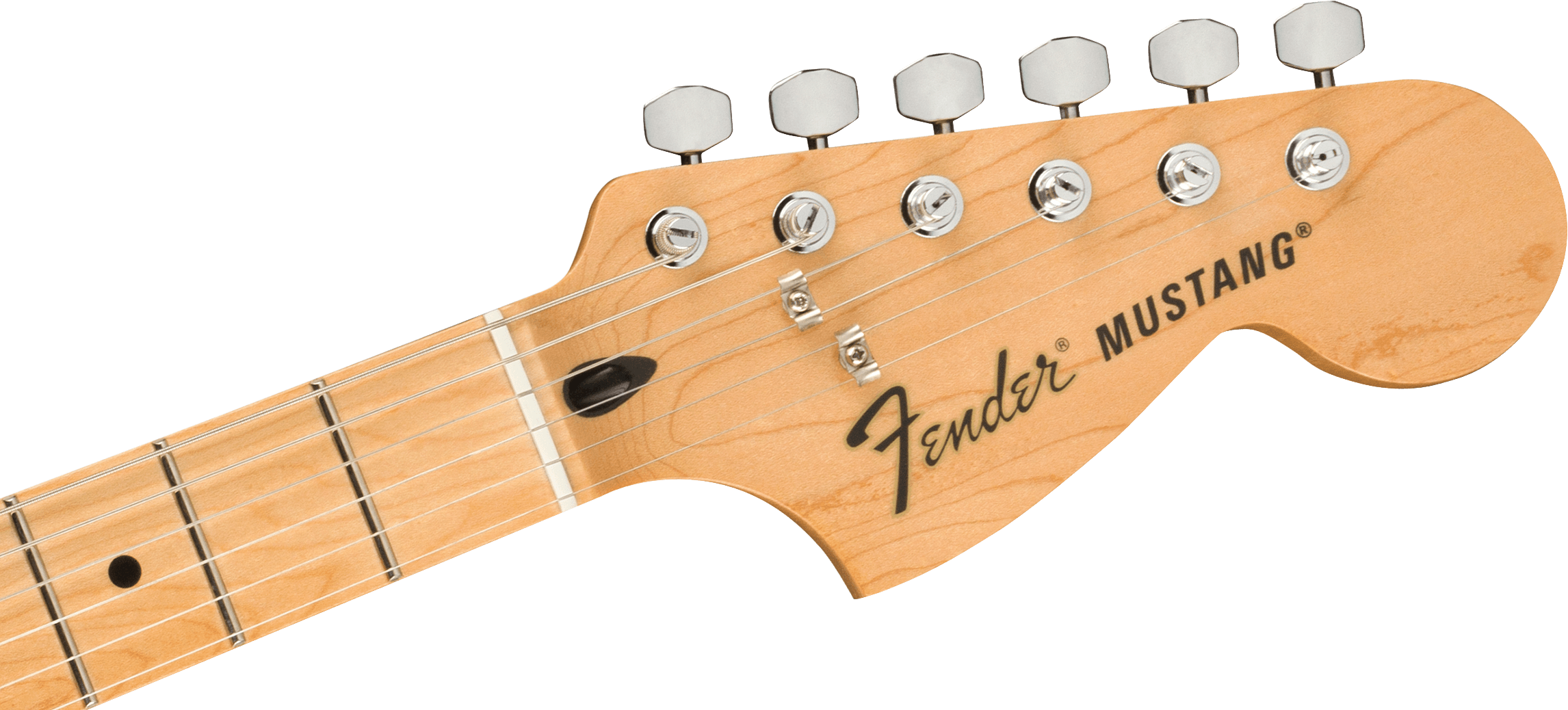 Fender Ben Gibbard Mustang Signature Mex Mn - Natural - Guitare Électrique RÉtro Rock - Variation 4