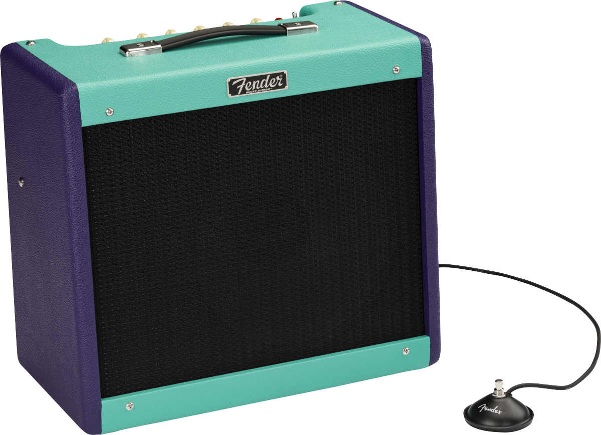 Fender Blues Junior Iv Fsr Ltd 15w 1x12 Jensen Cannabis Rex Purple Seafoam - Ampli Guitare Électrique Combo - Variation 3