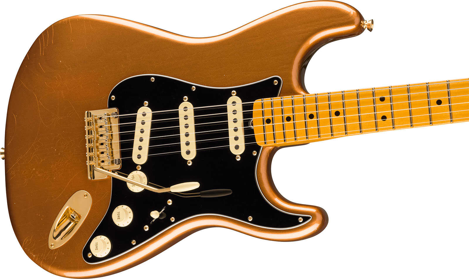 Fender Bruno Mars Strat Usa Signature 3s Trem Mn - Mars Mocha - Guitare Électrique Signature - Variation 2