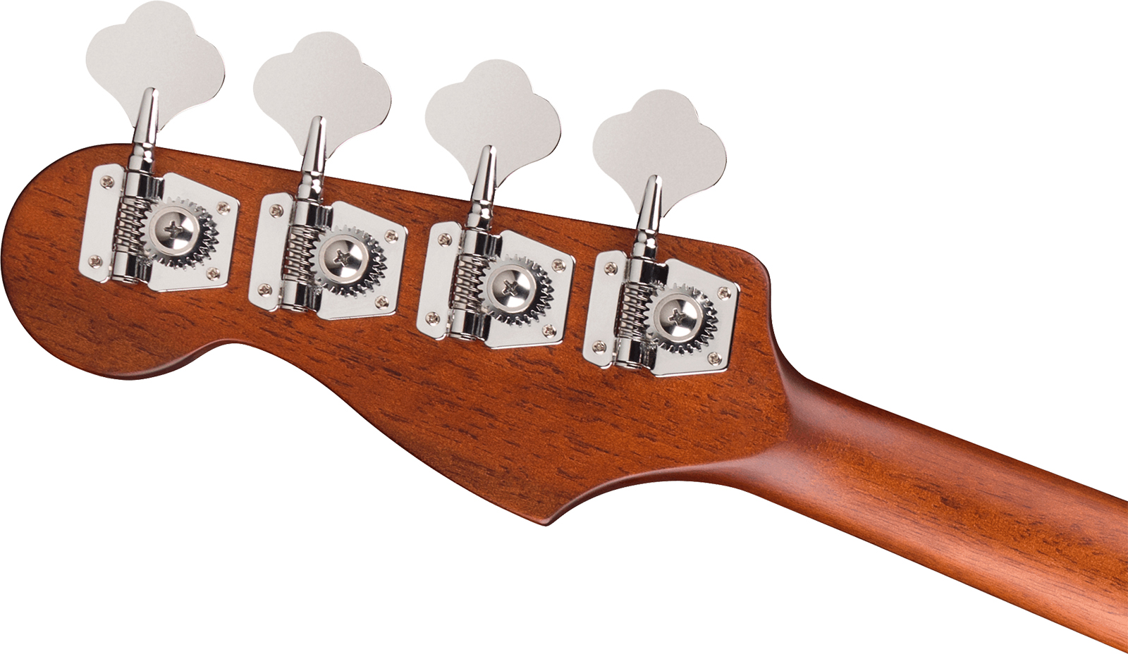 Fender Kingman Bass Deluxe Ce Mahogany California Cw Shsc Tout Acajou Noy - Natural - Basse Acoustique - Variation 5