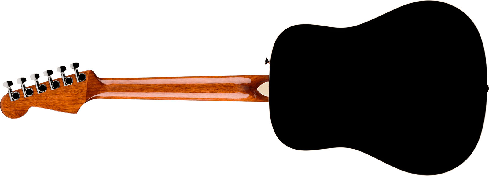 Fender California Standard Redondo Mini Epicea Sapele Noy +housse - Black - Guitare Folk - Variation 1