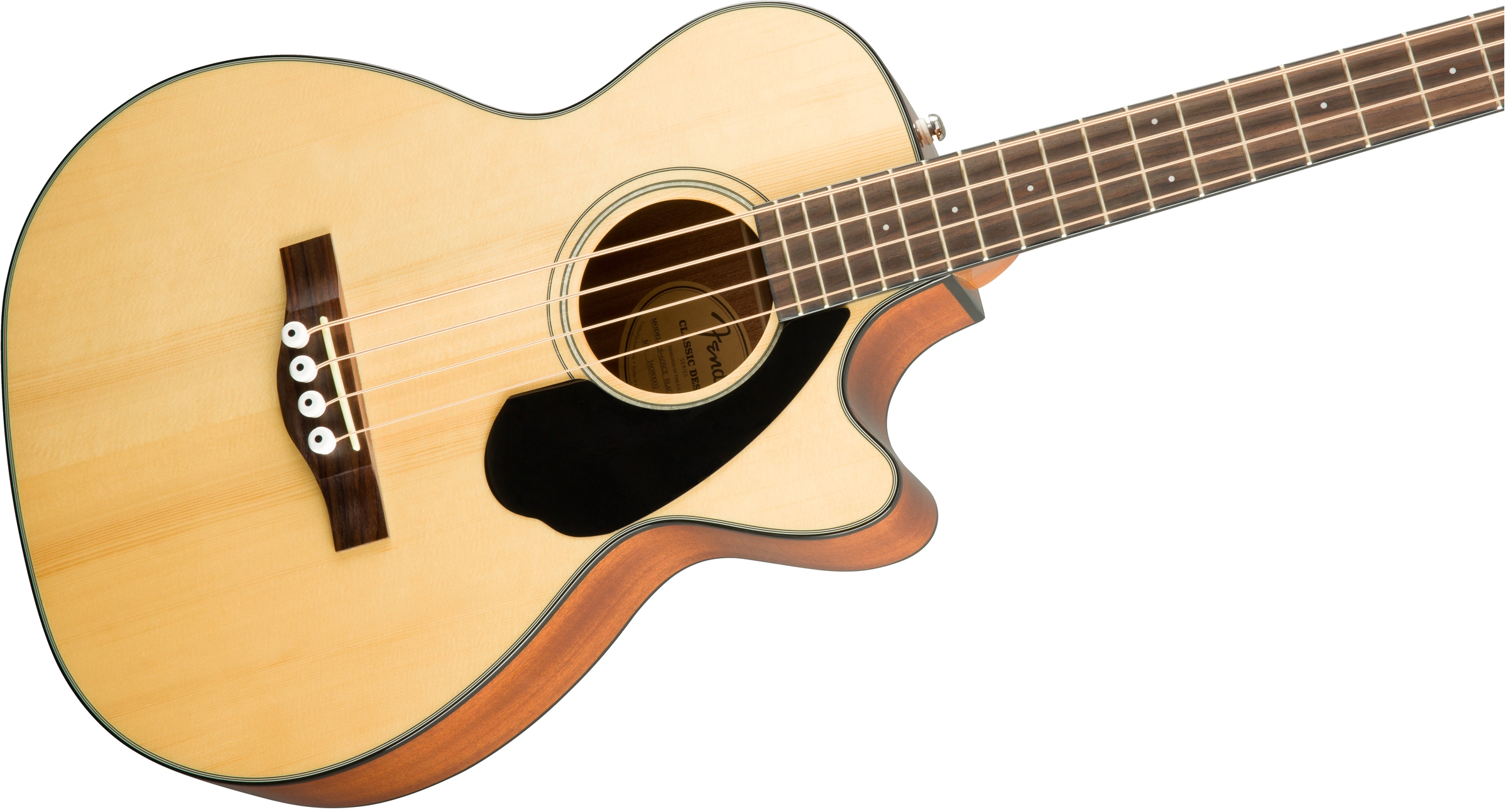 Fender Cb-60sce Classic Design Concert Cw Epicea Acajou - Natural - Basse Acoustique - Variation 2