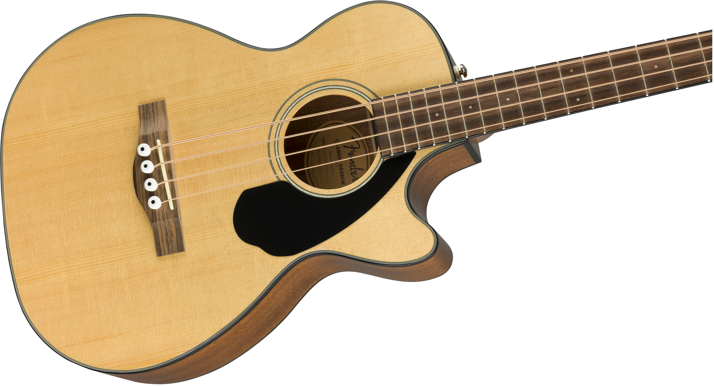 Fender Cb-60sce Classic Design Concert Cw Epicea Acajou - Natural - Basse Acoustique - Variation 2