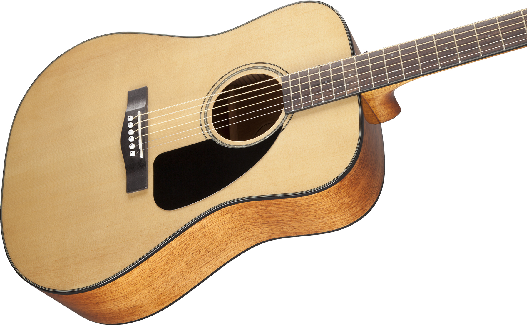 Fender Cd-60 Dreadnought V3 2020 Epicea Acajou Wal - Natural - Guitare Acoustique - Variation 2