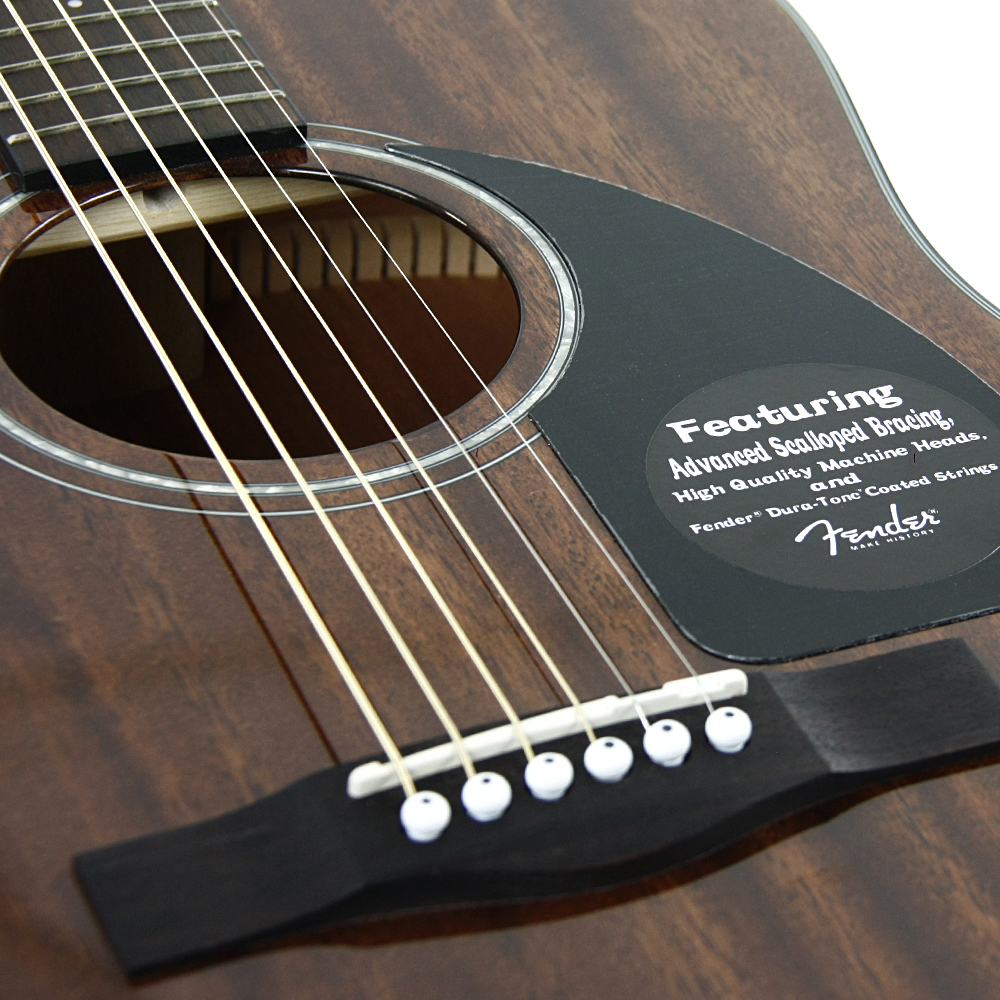 Fender Cd60 All Mahogany 2013 Natural Gloss - Guitare Acoustique - Variation 4