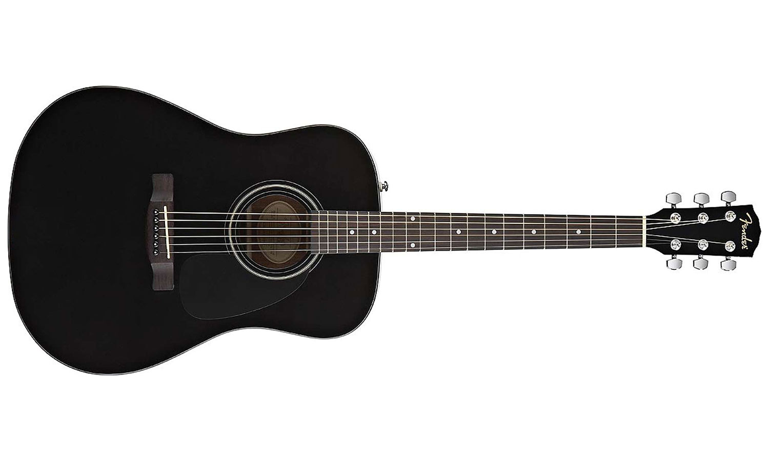 Fender Cd60 V2 Black - Guitare Acoustique - Variation 1