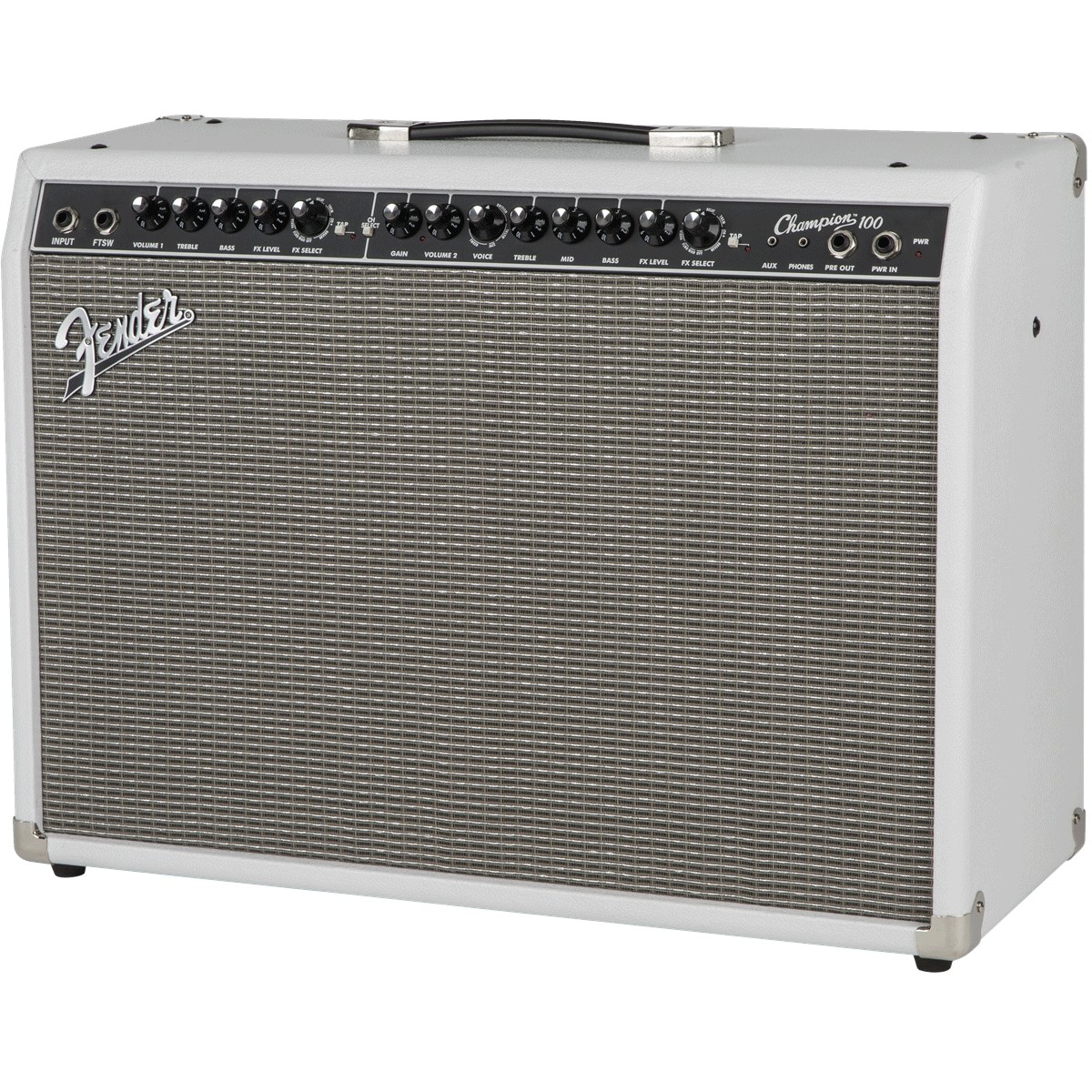 Fender Champion 100 Fsr - Snow White - Ampli Guitare Électrique Combo - Variation 1