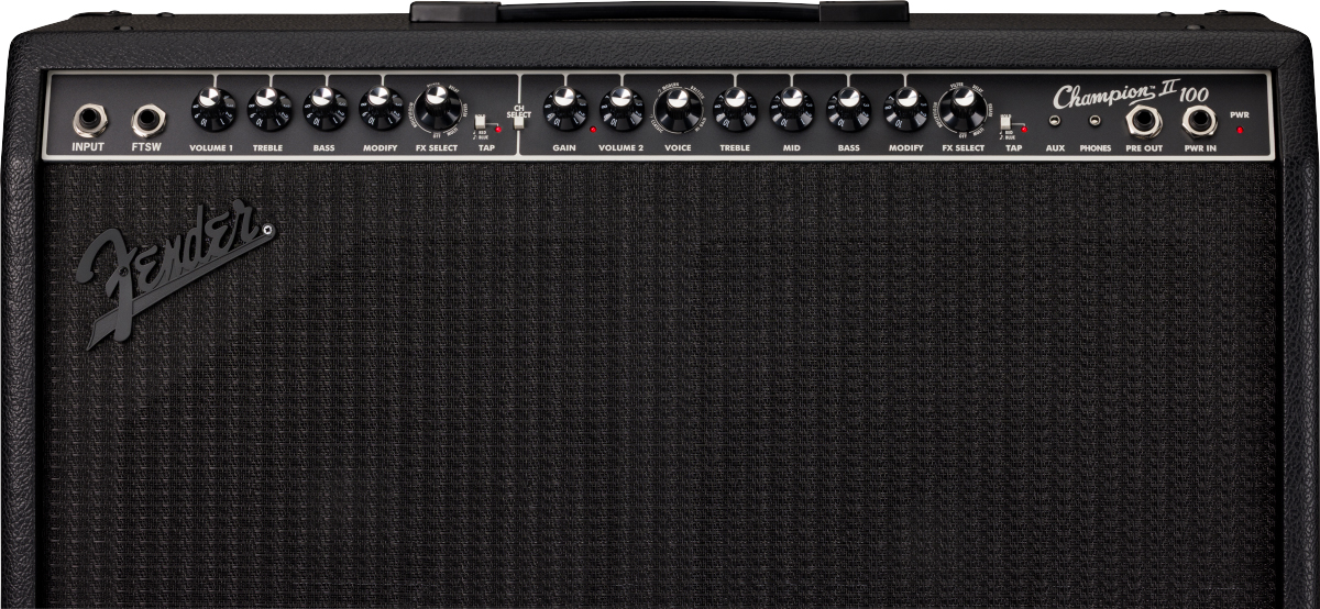 Fender Champion Ii 100  Ltd 100w 2x12 Blackout - Ampli Guitare Électrique Combo - Variation 2