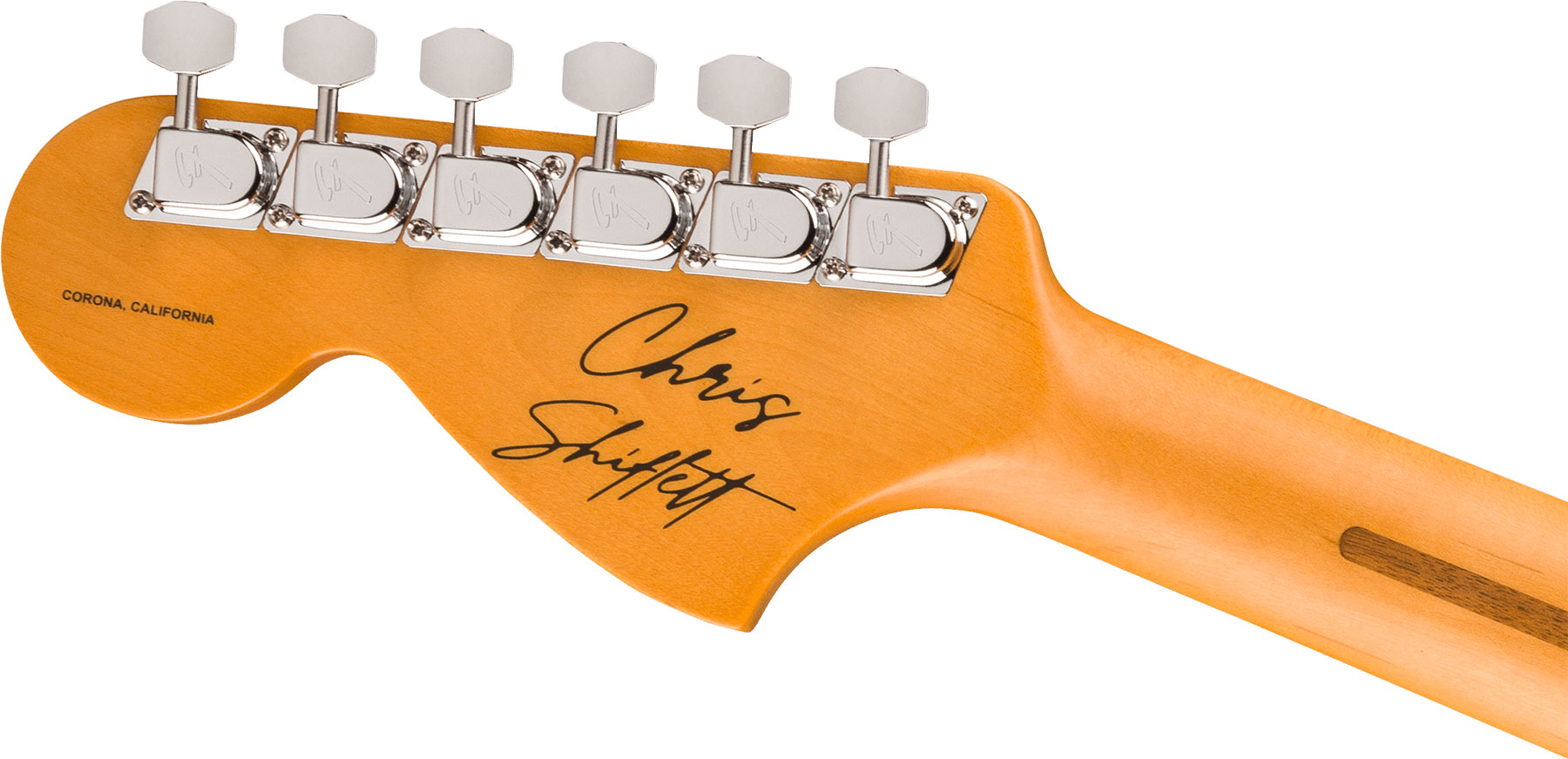 Fender Chris Shiflett Tele Cleaver Usa Signature 2s Ht Rw - Charcoal Frost Metallic - Guitare Électrique Signature - Variation 3