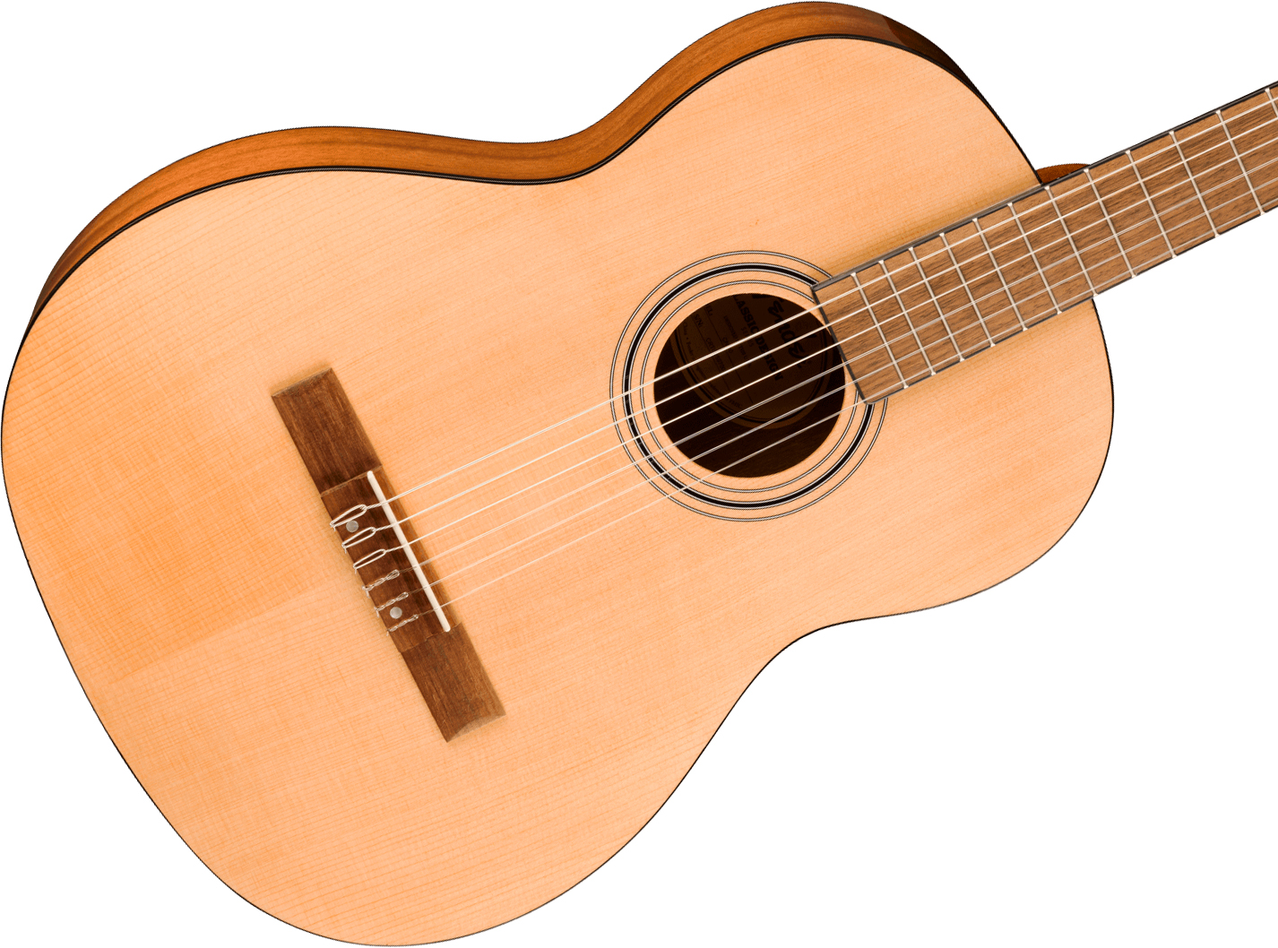 Fender Cn30 Nylon 4/4 Classic Design Epicea Okoume Noy - Natural - Guitare Classique Format 4/4 - Variation 2