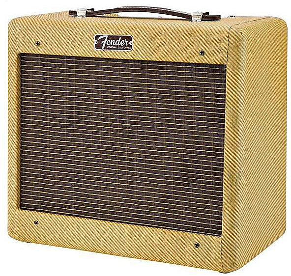 Fender 1957 Custom Champ 5w 1x8 Lacquered Tweed 2016 - Ampli Guitare Électrique Combo - Main picture