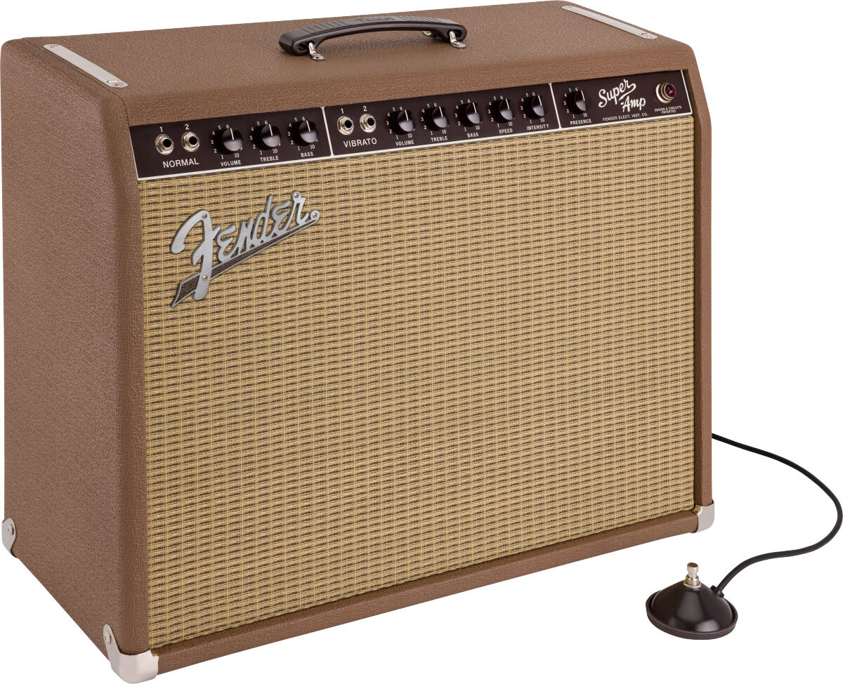 Fender 62 Super Amp American Vintage Usa 40w 2x10 6l6 - Ampli Guitare Électrique Combo - Main picture