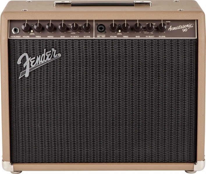 Fender Acoustasonic 90 90w 1x8 Brown - Combo Ampli Acoustique - Main picture