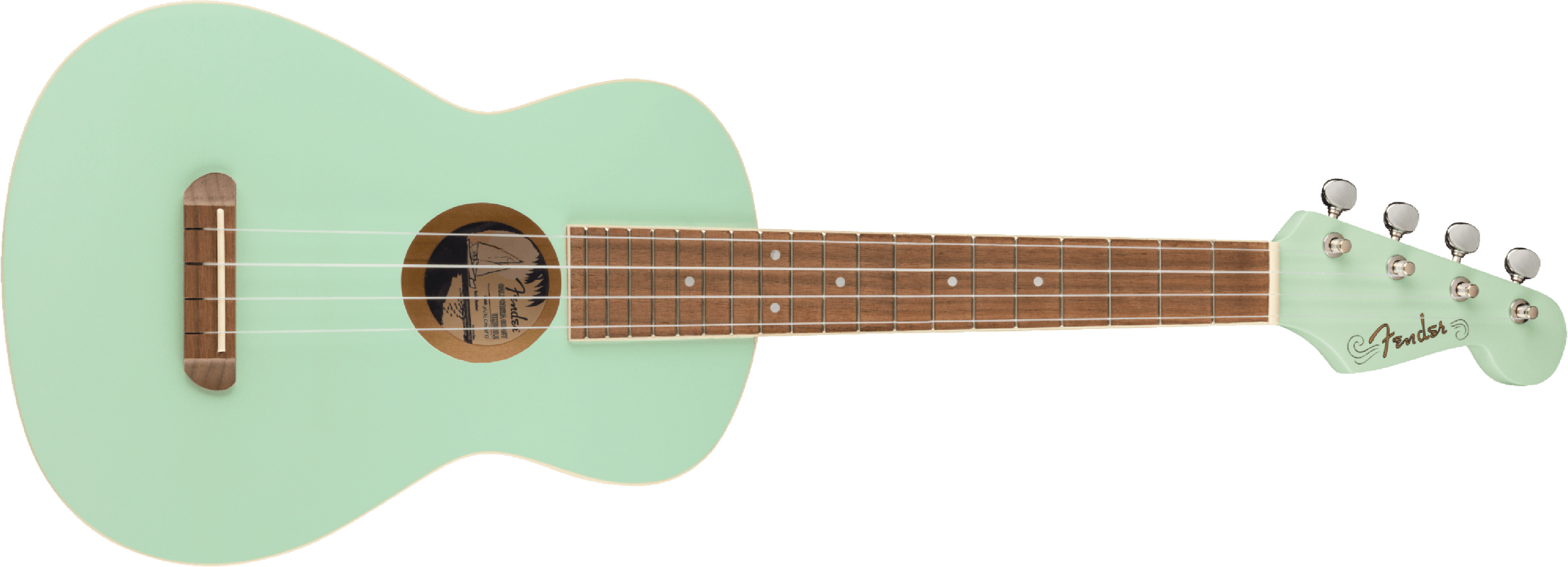 Fender Avalon Tenor Wal - Surf Green - UkulÉlÉ - Main picture