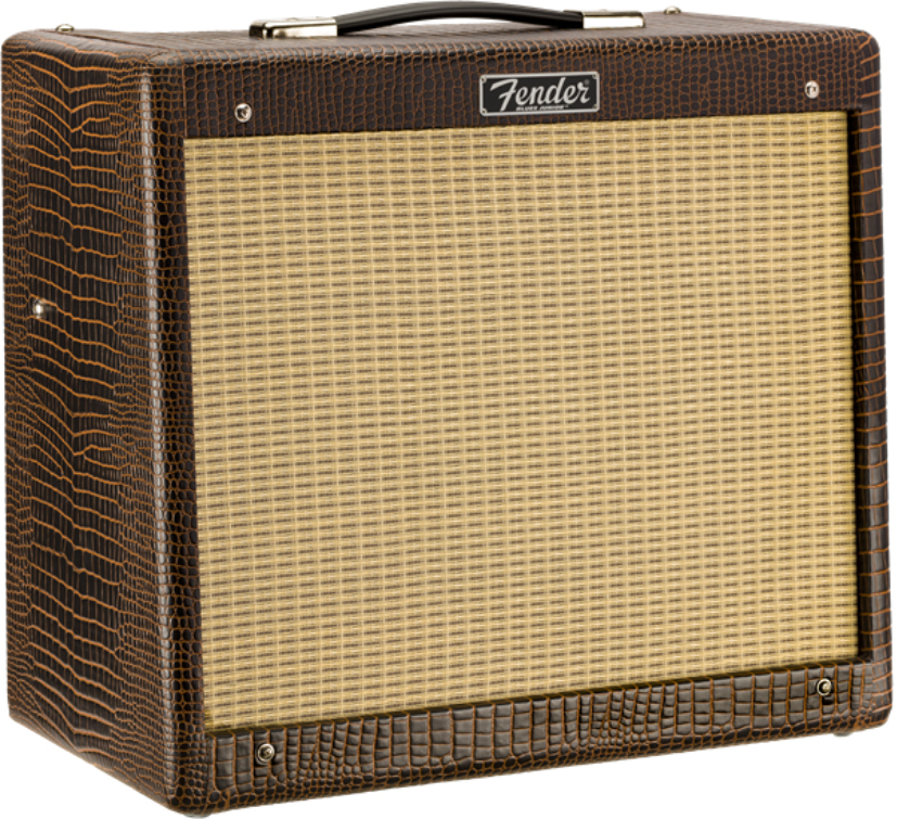 Fender Blues Junior Iv Alligator Ltd Fsr 15w 1x12 Jensen P12q - Ampli Guitare Électrique Combo - Main picture