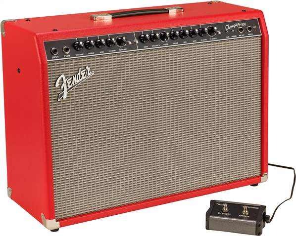 Fender Champion 100 Fsr 100w 2x12 Red - Ampli Guitare Électrique Combo - Main picture