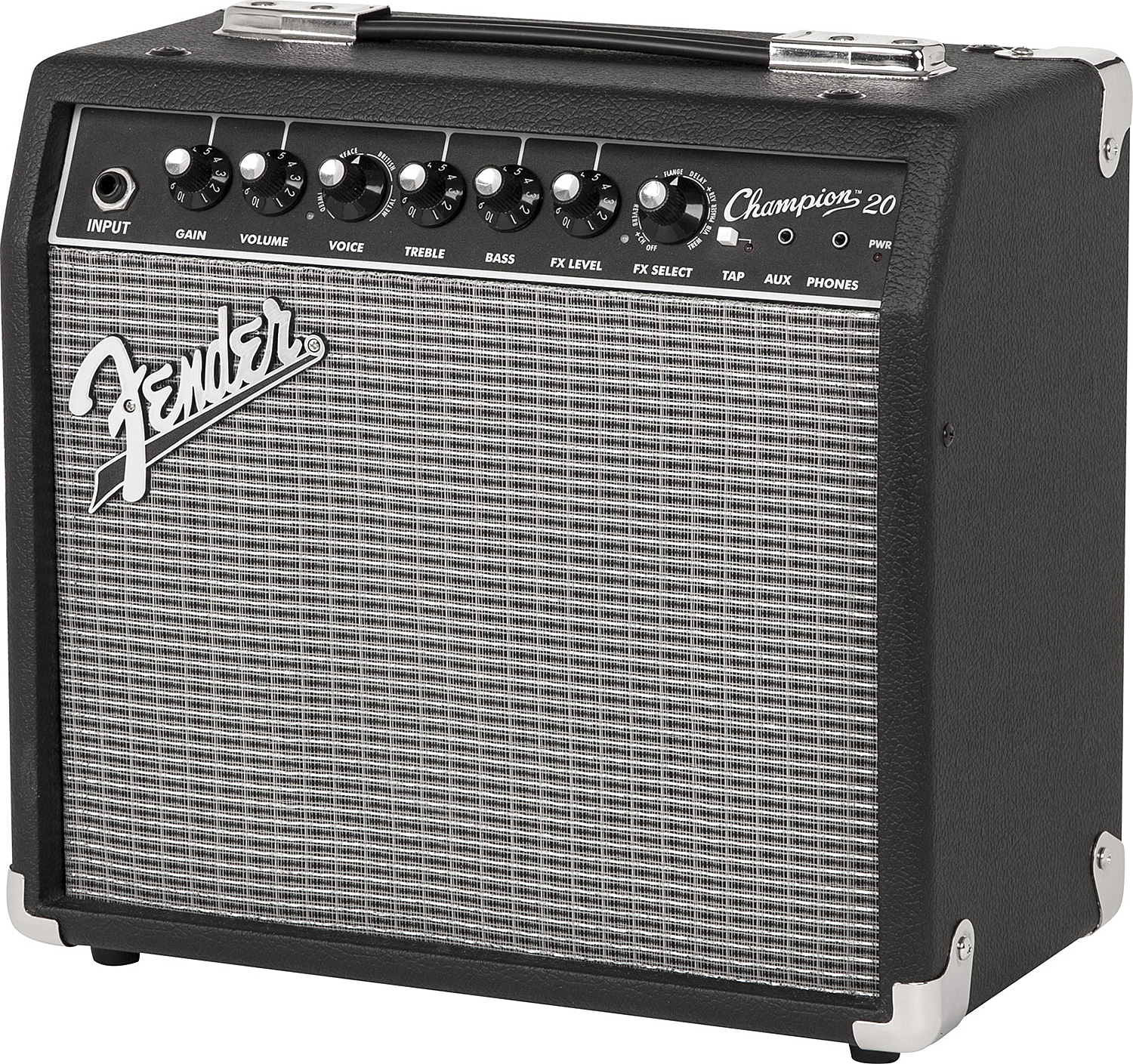 Fender Champion 20 2013 20w 1x8 Black - Ampli Guitare Électrique Combo - Main picture