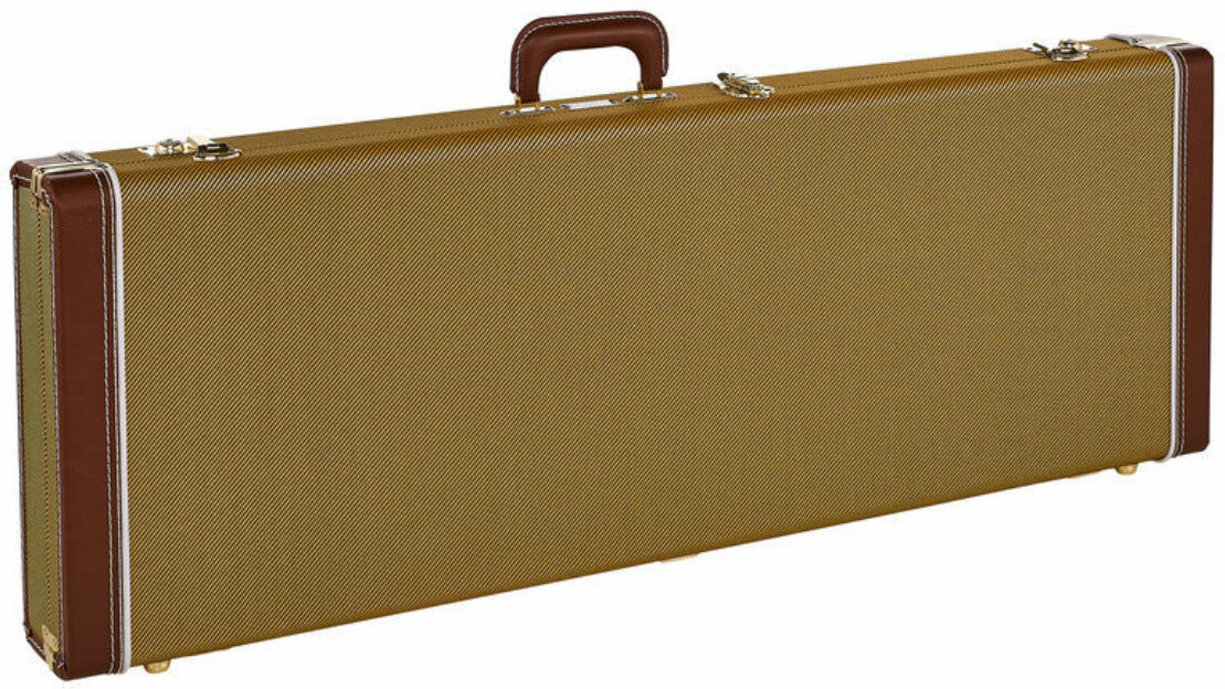 Fender Classic Series Wood Guitar Case Strat/tele Tweed - Etui Guitare Électrique - Main picture