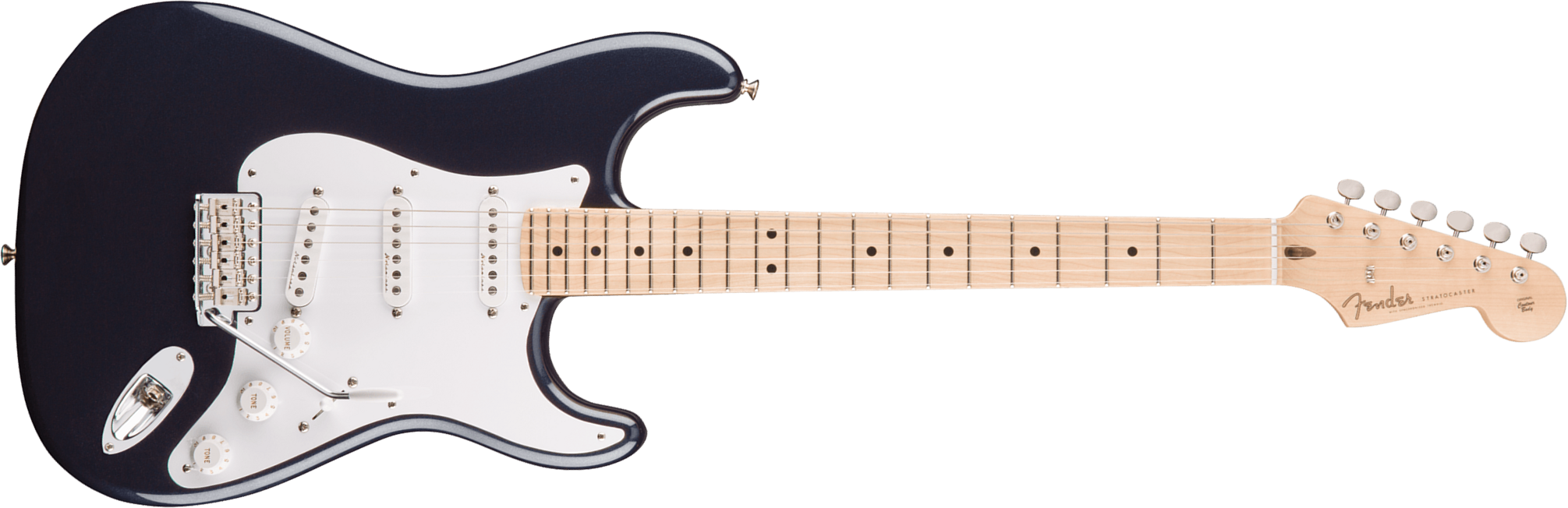Fender Custom Shop Strat Eric Clapton Signature 3s Trem Mn - Nos Midnight Blue - Guitare Électrique Forme Str - Main picture