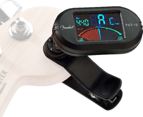 Fender Fct-12 Color Clip-on Tuner - Accordeur - Main picture