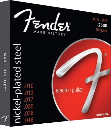 Fender Jeu De 6 Cordes Guit. Elec. 6c Nickelplated Steel Ball End 009.042 250l Nw - Cordes Guitare Électrique - Main picture