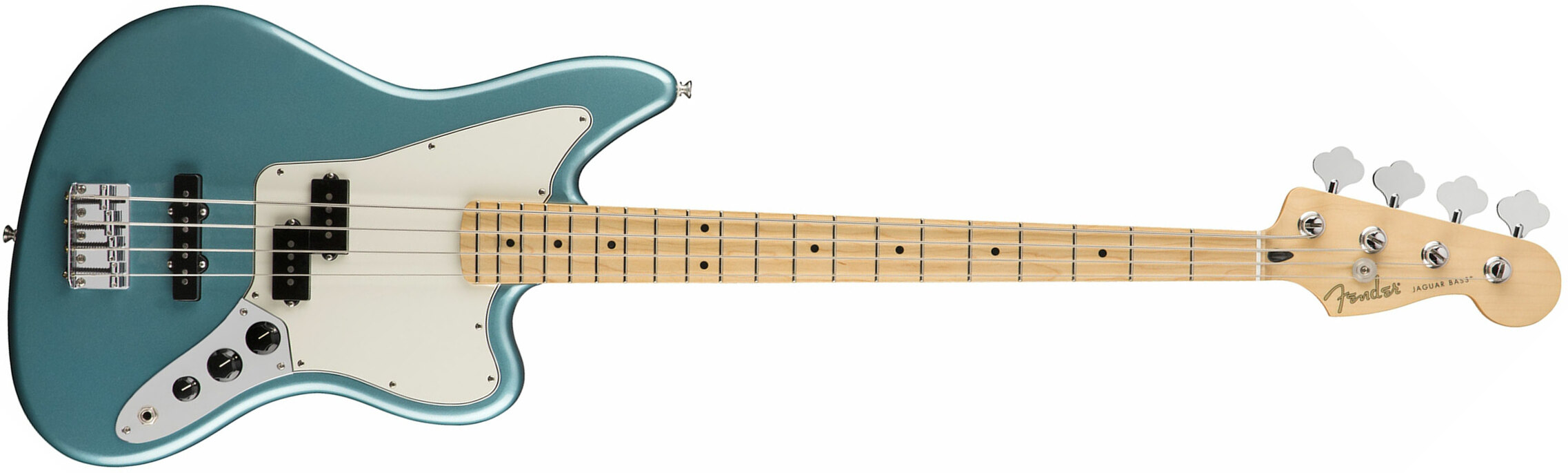 Fender Jaguar Bass Player Mex Mn - Tidepool - Basse Électrique Solid Body - Main picture
