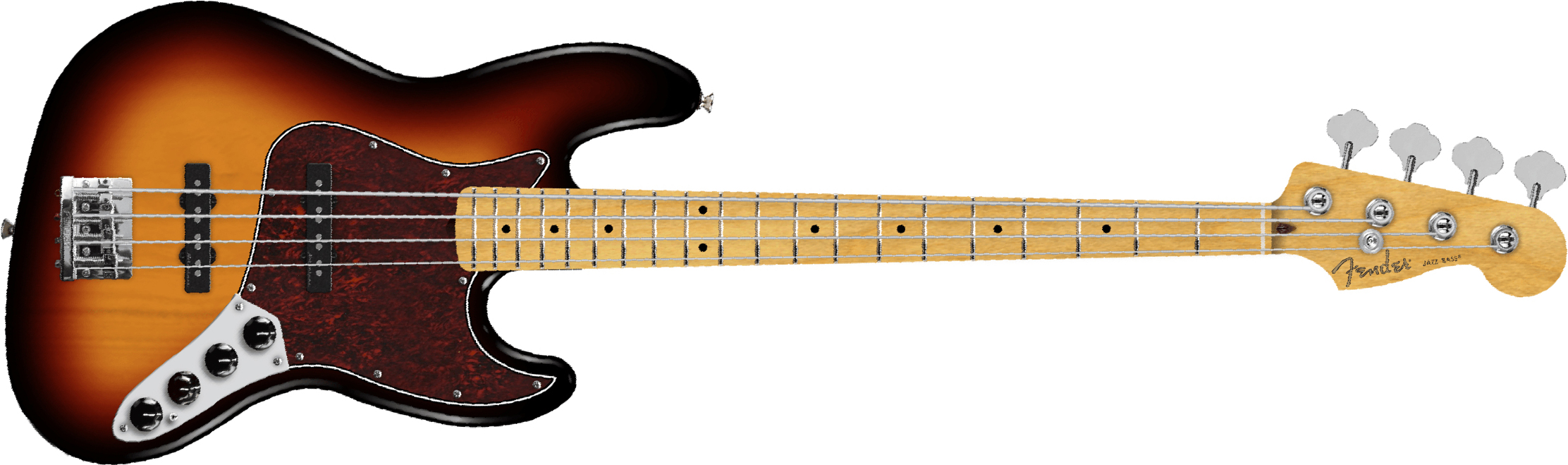 Fender Jazz Bass Active Player Ii Modified Mex Mn - 3-color Sunburst - Basse Électrique Solid Body - Main picture