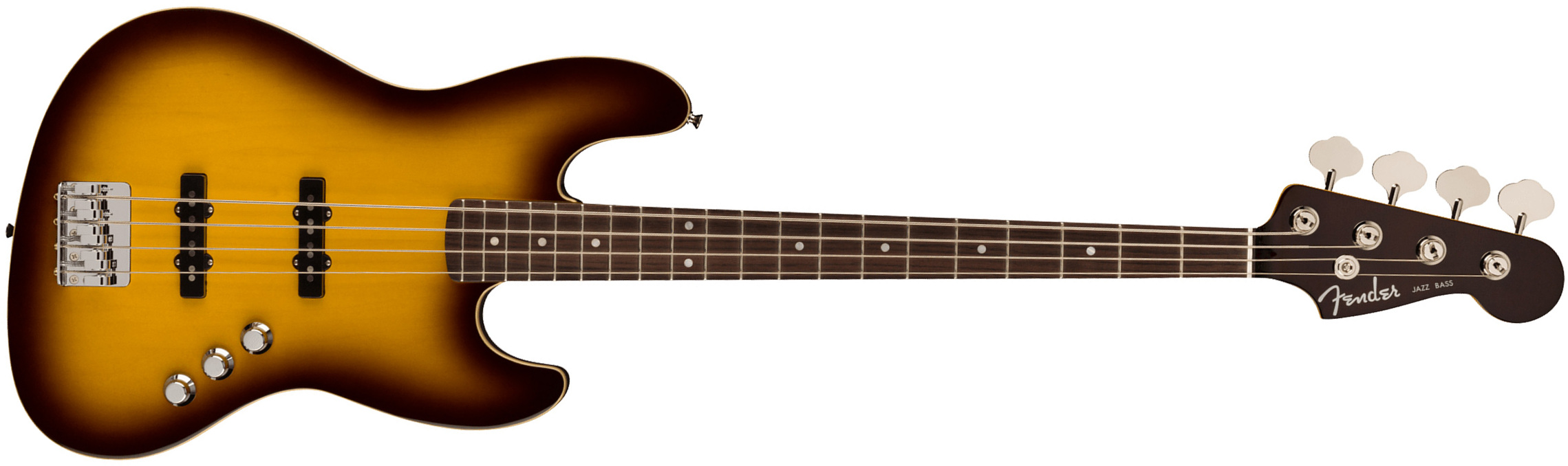 Fender Jazz Bass Aerodyne Special Jap Rw - Chocolate Burst - Basse Électrique Solid Body - Main picture