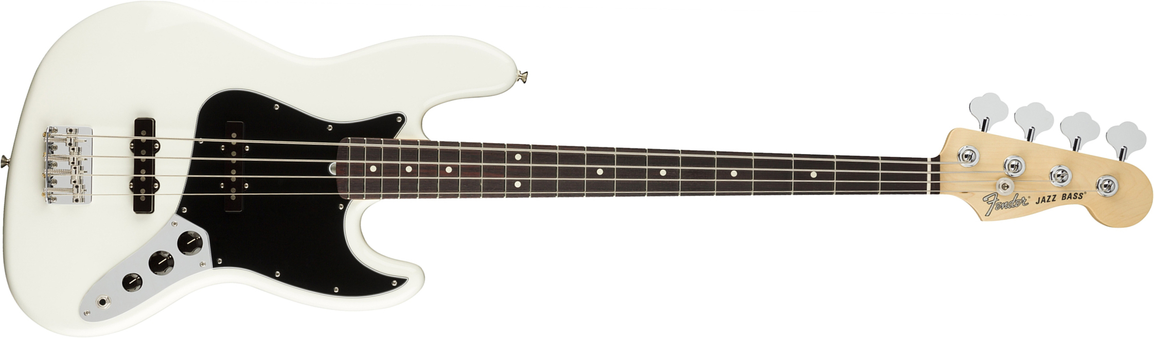 Fender Jazz Bass American Performer Usa Rw - Arctic White - Basse Électrique Solid Body - Main picture