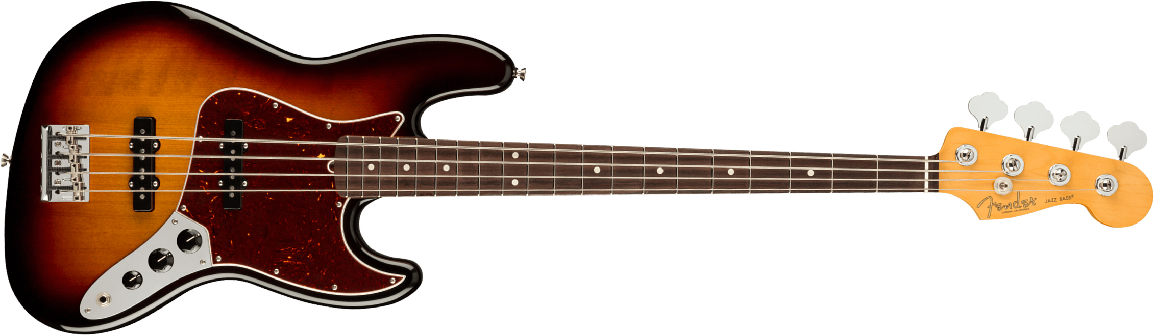 Fender Jazz Bass American Professional Ii Usa Rw - 3-color Sunburst - Basse Électrique Solid Body - Main picture