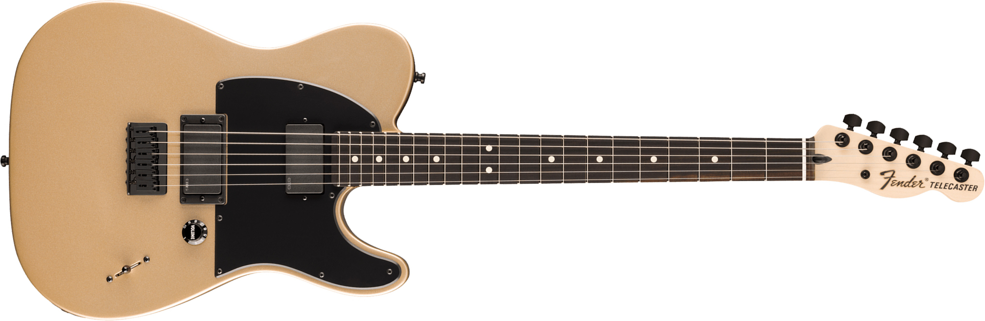 Fender Jim Root Tele Mex Ltd Signature 2h Ht Eb - Shoreline Gold - Guitare Électrique Signature - Main picture