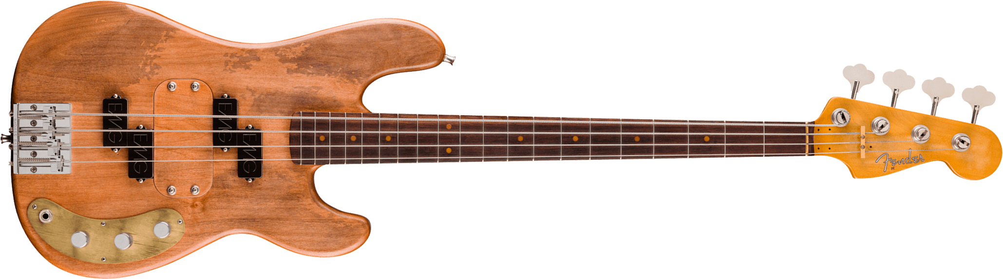 Fender Leland Lee Sklar Precision Bass Stories Usa Signature Active Rw - Natural - Basse Électrique Solid Body - Main picture