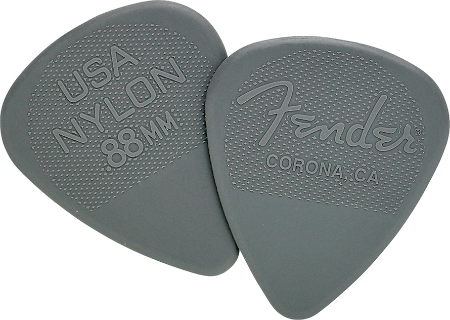 Fender Lot De 12 Nylon Picks 0.88mm - MÉdiator & Onglet - Main picture