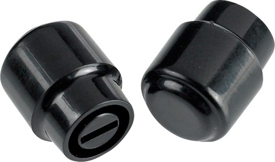 Fender Lot De 2 Pour Tele Barrel Switch Tips Usa Ou Mex Black - Embout SÉlecteur - Main picture