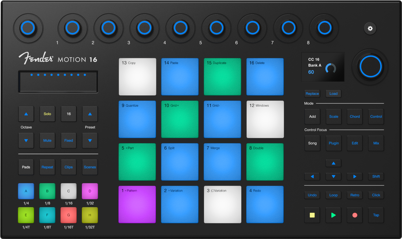 Fender Motion 16 - Sampleur / Groovebox - Main picture