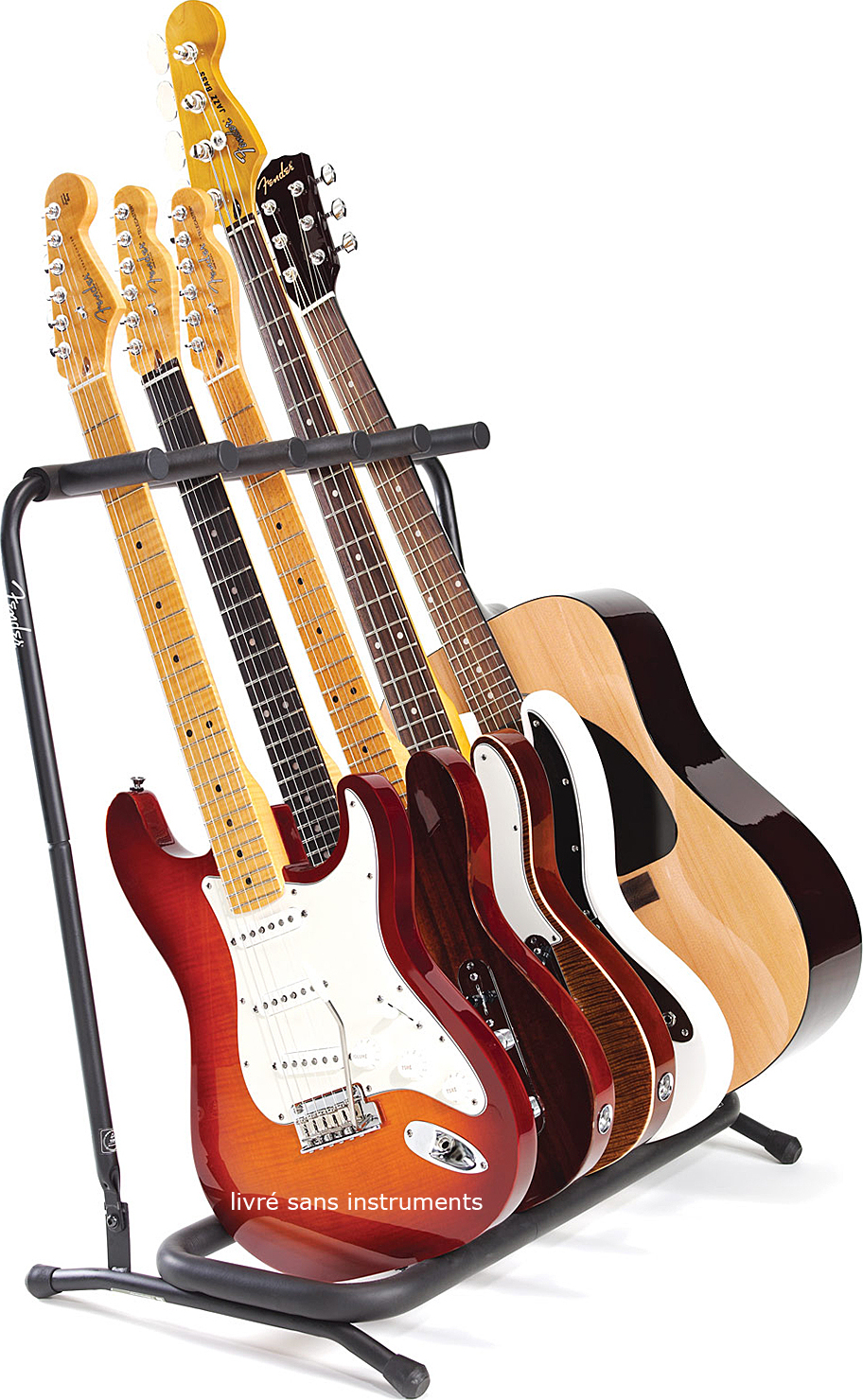 Fender Multi Folding 5 Guitar Stand - - Stand & Support Guitare & Basse - Main picture