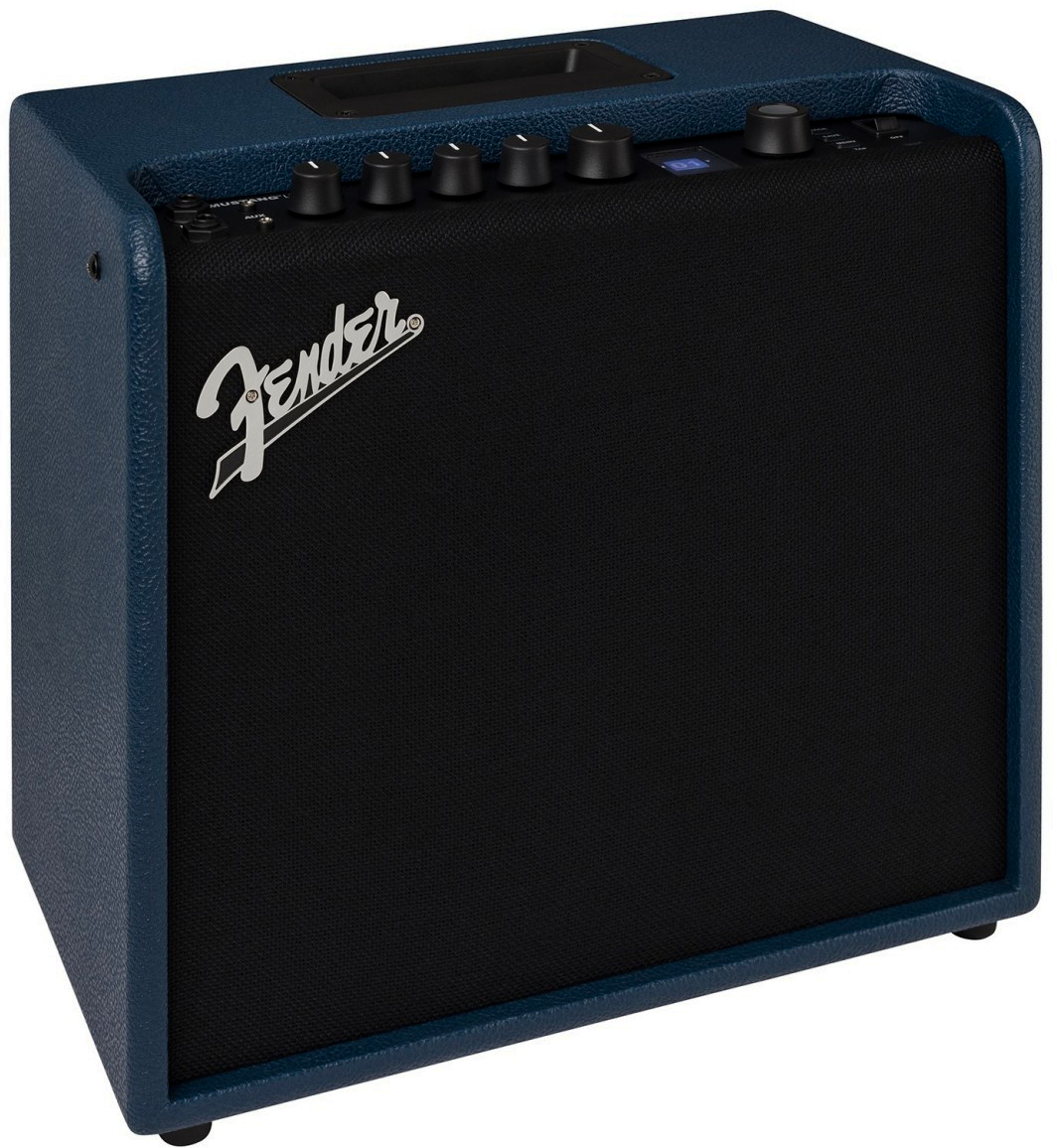 Fender Mustang Lt25 Ltd 25w 1x8 Navy Blue - Ampli Guitare Électrique Combo - Main picture