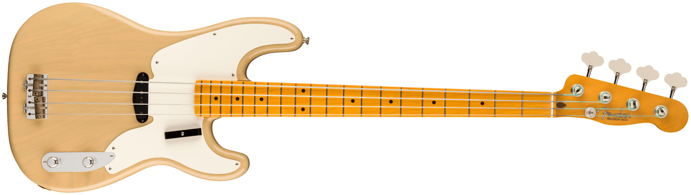 Fender Precision Bass 1954 American Vintage Ii Usa Mn - Vintage Blonde - Basse Électrique Solid Body - Main picture