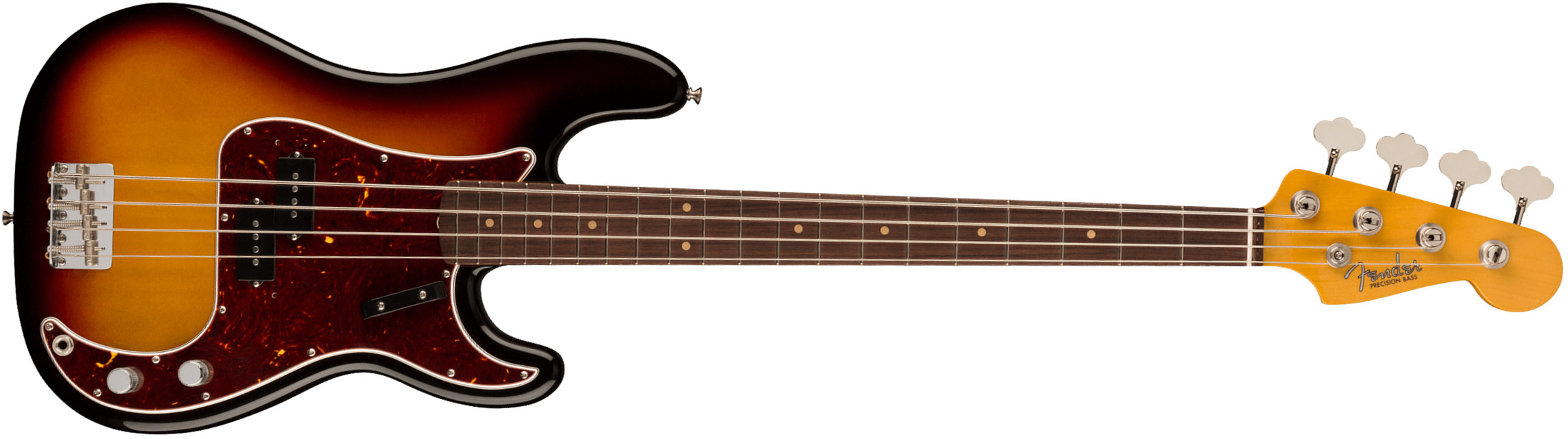 Fender Precision Bass 1960 American Vintage Ii Usa Rw - 3-color Sunburst - Basse Électrique Solid Body - Main picture