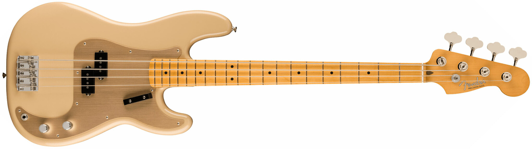 Fender Precision Bass 50s Vintera Ii Mex Mn - Desert Sand - Basse Électrique Solid Body - Main picture