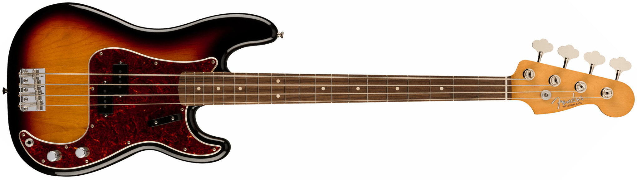 Fender Precision Bass 60s Vintera Ii Mex Rw - 3-color Sunburst - Basse Électrique Solid Body - Main picture