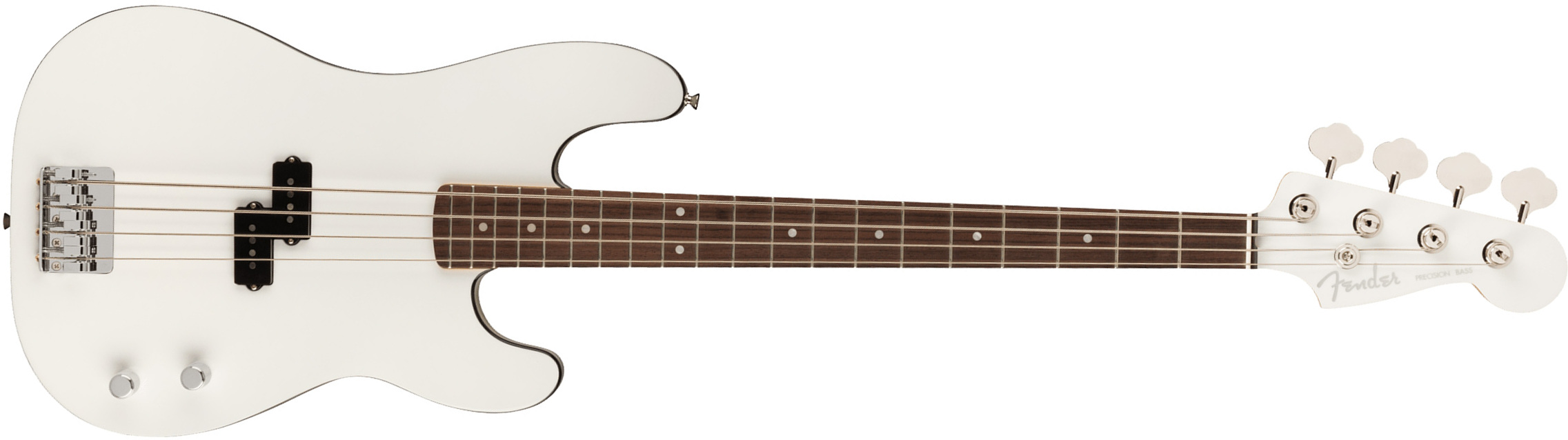 Fender Precision Bass Aerodyne Special Jap Rw - Bright White - Basse Électrique Solid Body - Main picture