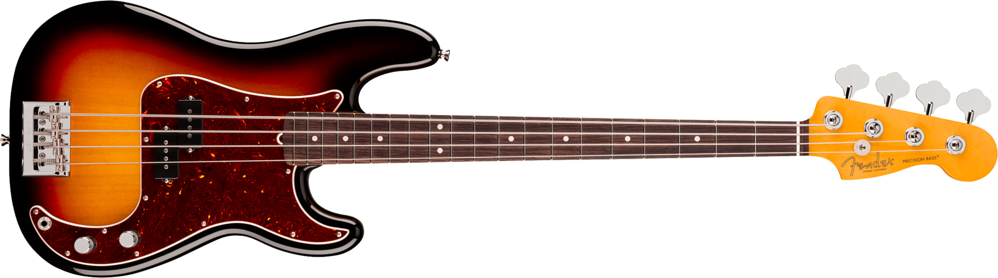 Fender Precision Bass American Pro. Usa Rw - 3-color Sunburst - Basse Électrique Solid Body - Main picture
