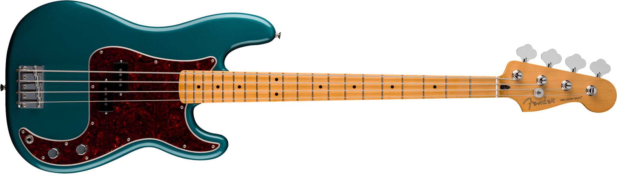 Fender Precision Bass Player Ii Ltd Mex Mn - Ocean Turquoise - Basse Électrique Solid Body - Main picture